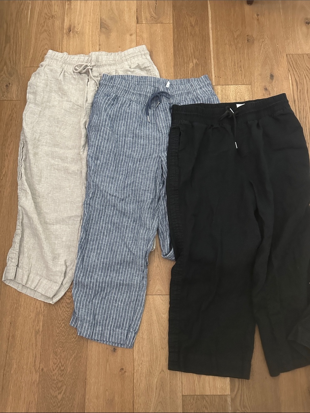 Quince Wide-Leg Linen Pants - Bundle of 3
